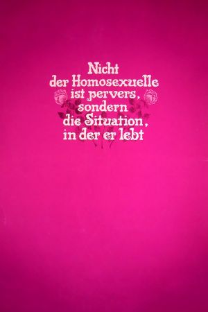 Image Nicht der Homosexuelle ist pervers, sondern die Situation, in der er lebt – Der Film